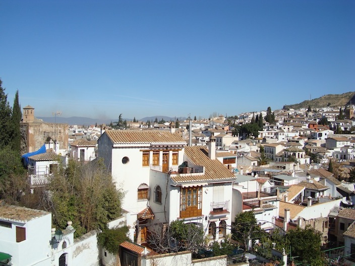 panoramic view of La Alhambra